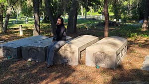 S.J. Nechama Reflecting on Cemetery State